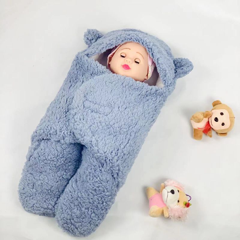 Edredón de bebé Otoño e Invierno edredón grueso manta de bebé recién nacido pañales de bebé toalla edredón suministros
