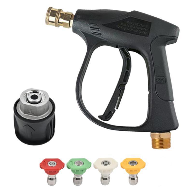 Amazon Kaitz Kahk K 1 / 4 pistola de agua de lavado de automóviles pistola de agua de lavado de automóviles M22 pistola de alta presión doméstica de conexión rápida image 6