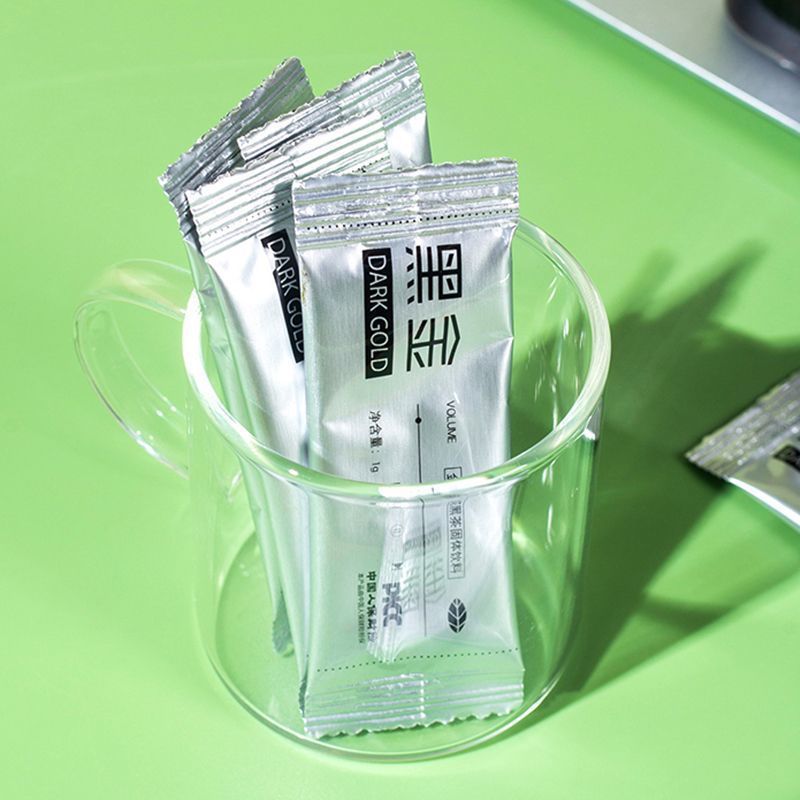 黑金茶金花黑茶大肚子清小袋独立包装速溶热茶固体益生菌茶萃饮料|undefined
