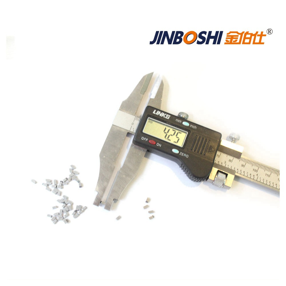 YG6X/JX4020-2.0硬质合金锯齿片 焊接式钨钢锯齿片毛坯 带锯条