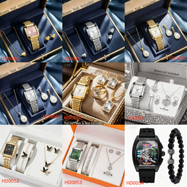 Trendy Best-Selling Roman Numeral Luxury Diamond-Studded Cuban Bracelet with Women's Watch Fashionable Hip-Hop Steel Watch