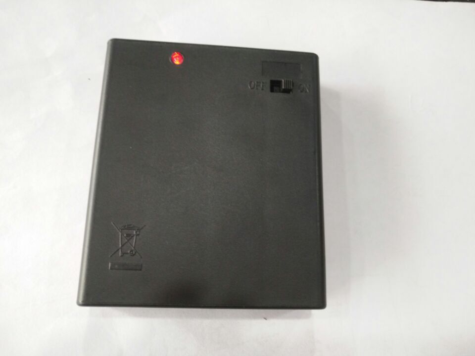 4节5号电池盒带DC