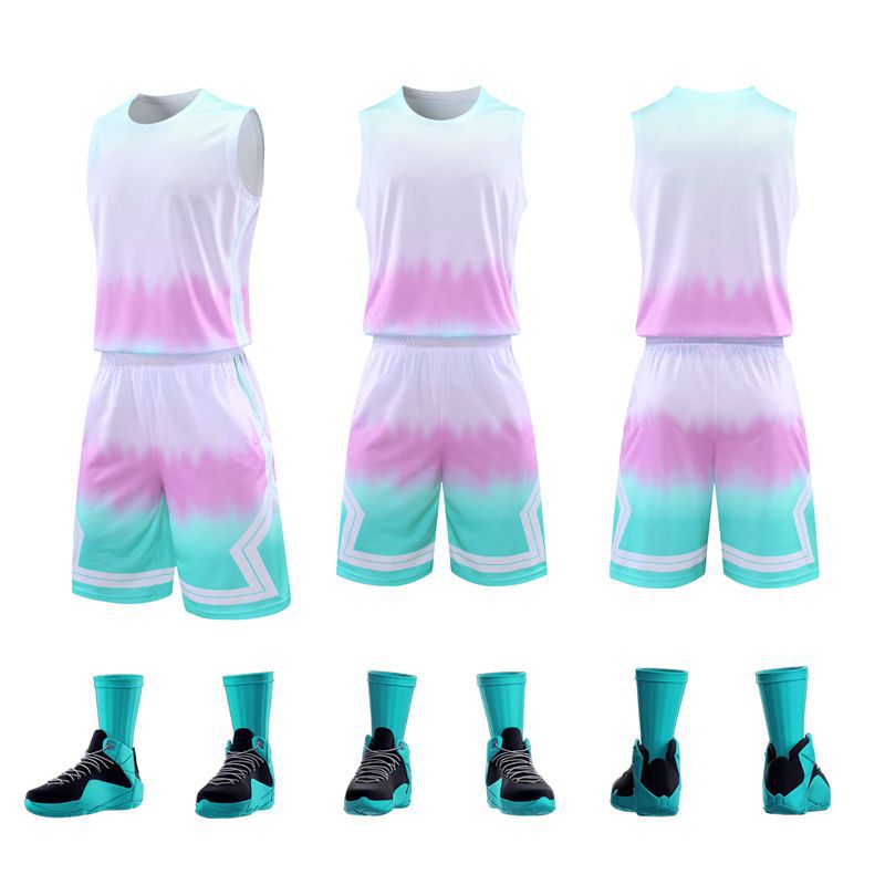 篮球服定制男数码印篮球比赛训练儿童训练营队服裤子两侧口袋印字|ms