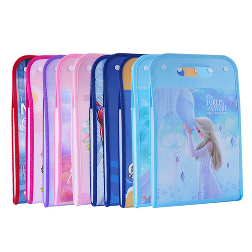 Piano Accordion A4 Handheld Multi-layer Storage Bag, Student Learning Specific Large Capacity Folder Exam Paper Bag