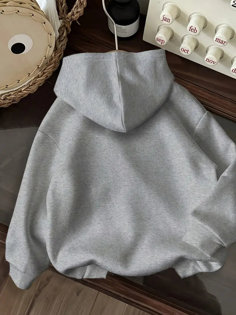 Men's Fleece Hoodie - Winter Korean Streetwear Pullover With Print (S-XXL) | Thick Warm Casual Sweatshirt​_ecoleips.com