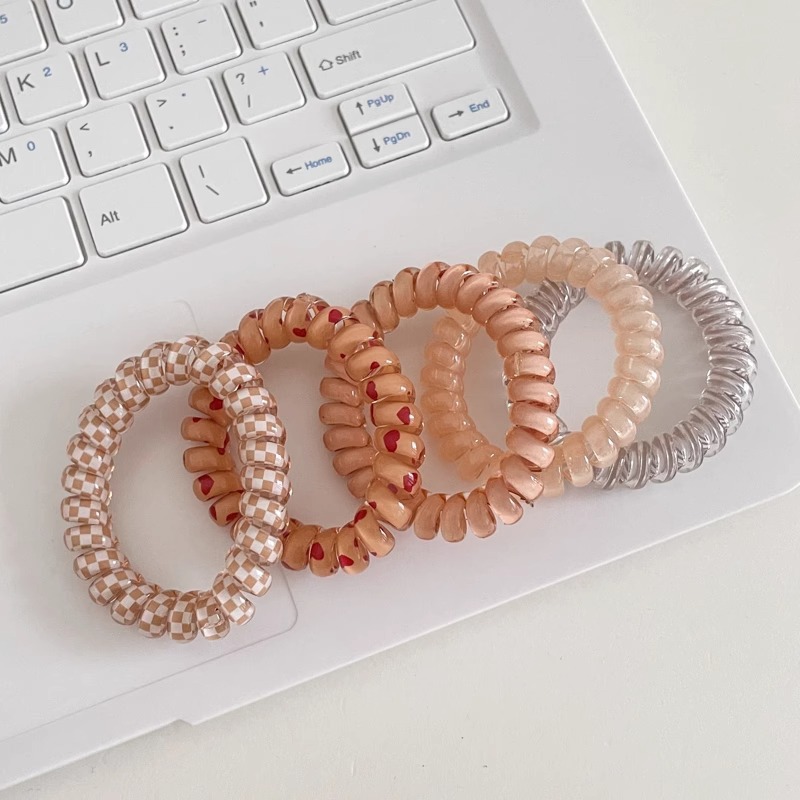 Coleteros de Estilo Nuevo 2025, Frescos y Sencillos, Bandas para el Cabello Modernas y Versátiles, Bandas Elásticas de Alta Elasticidad y Duraderas, Accesorios para el Cabello de Otoño e Invierno.