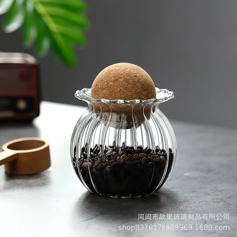 工場直接供給越境ガラス密封瓶キッチン収納瓶茶瓶コルク瓶高ホウケイ酸ガラス密封|undefined