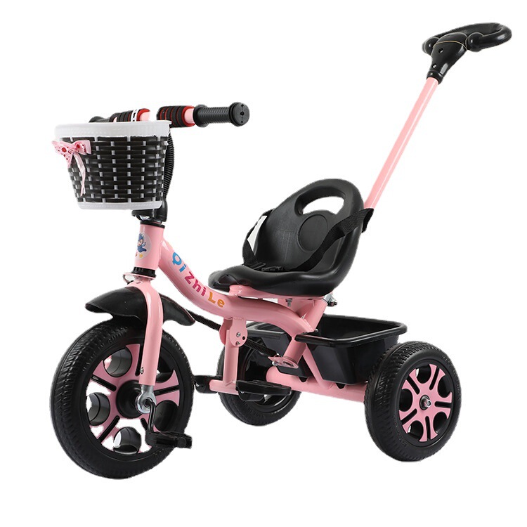 Children's Tricycle Foldableing Pedal 1-3-6 Years Old Kidsren's Bicycle Baby Stroller Baby Bicycle Bicycle