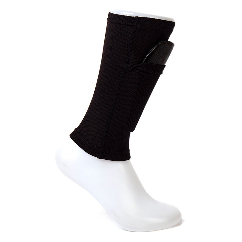 Football leg guard socks insert socks leg guard socks double-layer breathable mesh flapper leg guard socks