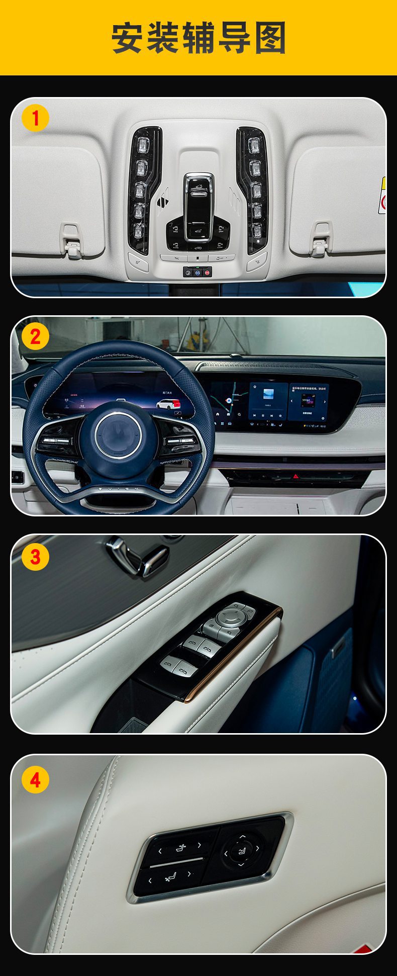 20-25 Buick Gl8/New Energy Special Screen Body Interior Film Car Modification Transparent Tpu Protective Film