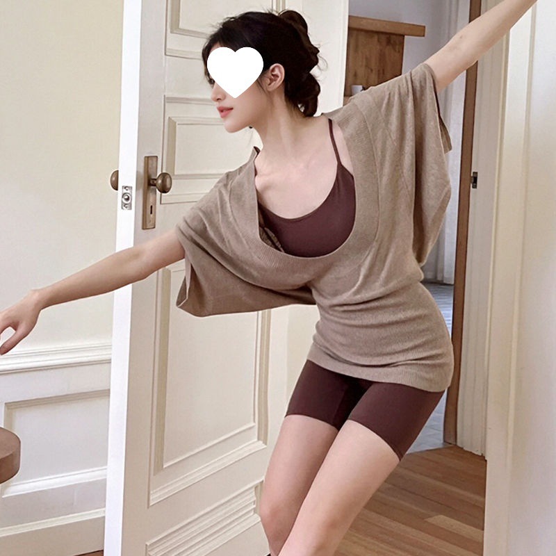 Yoga Clothing Jumpsuit New Style Chest Pad Sling Professional Pilates Fitness Sports Blouse Suit Aliexpress Manufacturer