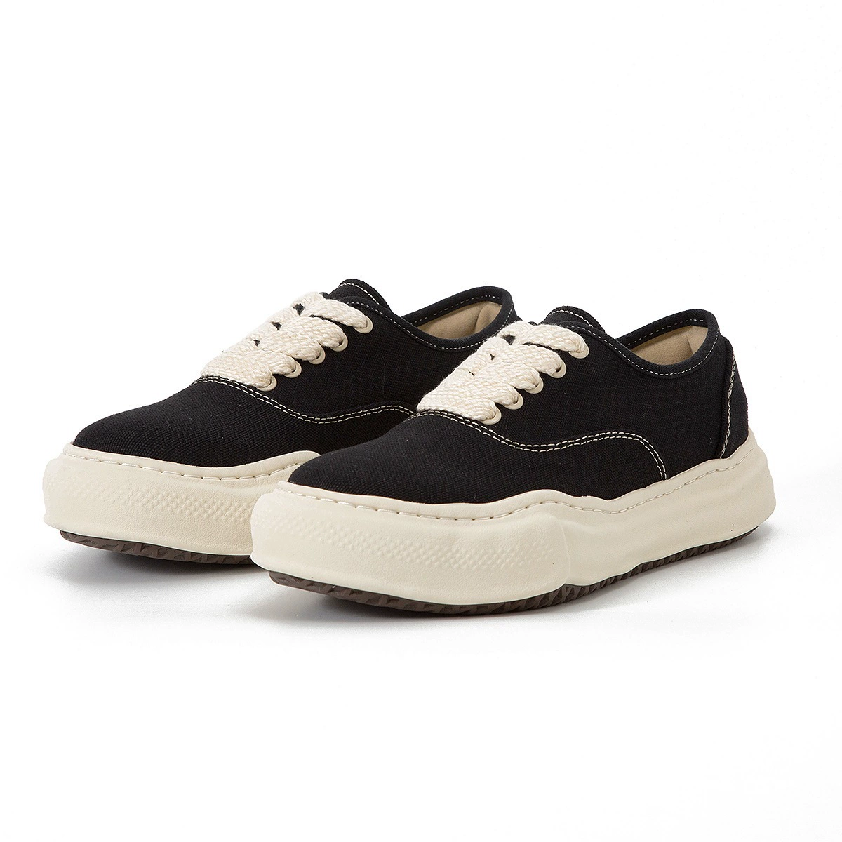 MMY Masaaki Miyazaki, мужские и женские парные парусиновые туфли с нерегулярной растворенной подошвой, японские трендовые мужские и женские парусиновые туфли на толстой подошве с низким берцем