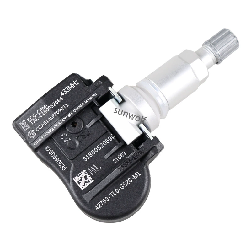 Применимо к датчику давления в шинах Honda Acura 42753TL0G52 42753T6NA01 427536NE02