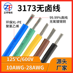3173�͟��o�u��24 26awg��ȼPEݗ�վ�dc�Դ�B�Ӿ����l����UL�J�C