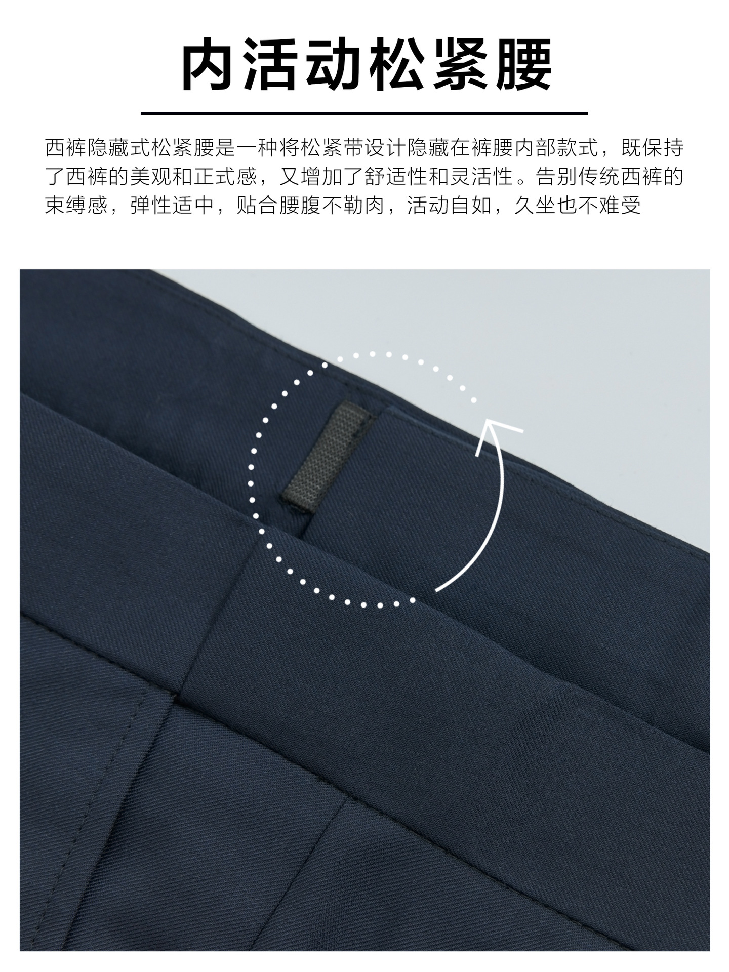 Pantalones casuales de lana de alta sensación pantalones de entrevistas de mujeres pantalones profesionales azul tibetano ropa bancaria personalizada
