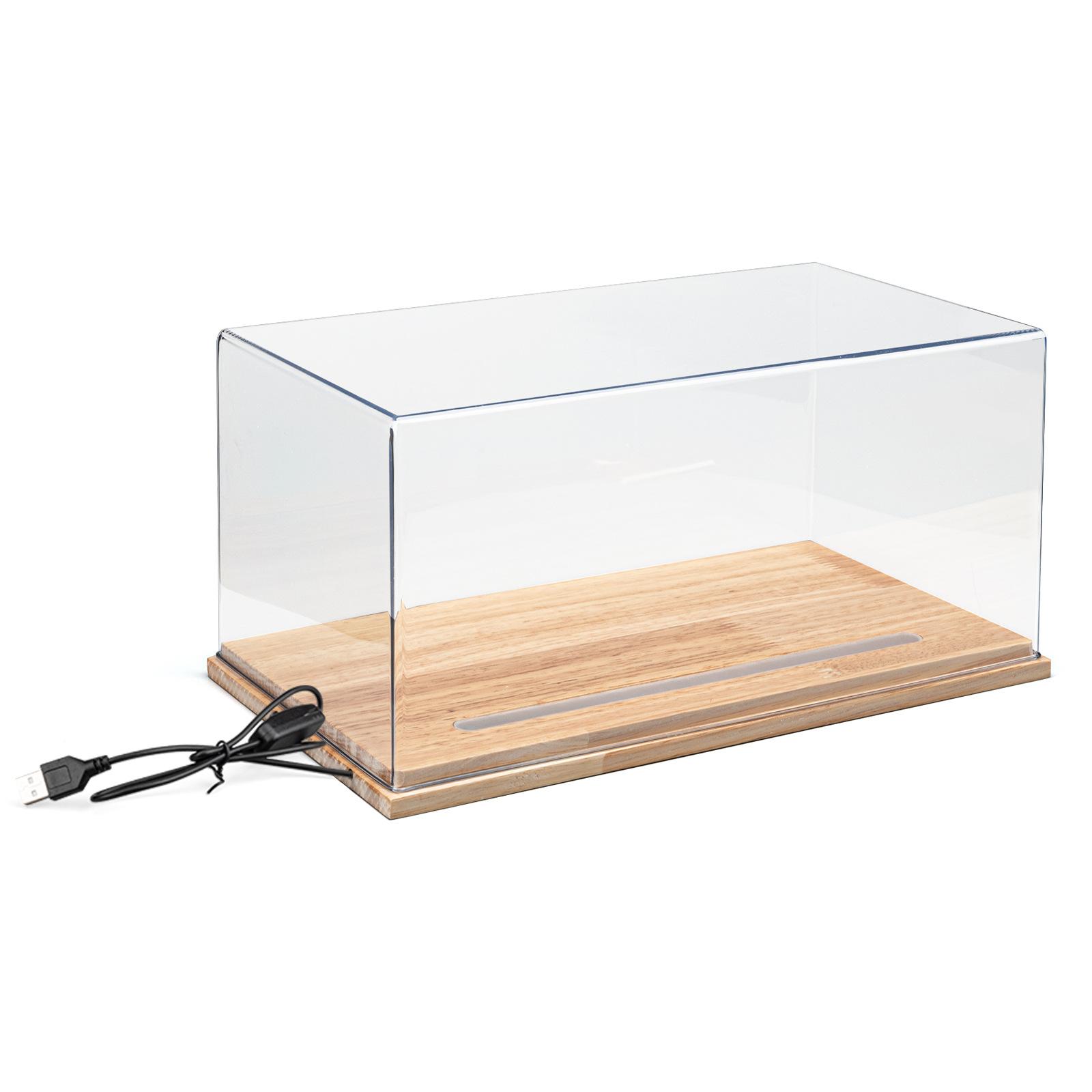Caja de regalo de cubierta de polvo de modelo de coche de aleación acrílica transparente, caja de exhibición de almacenamiento a mano, decoración de regalo, venta directa de fábrica