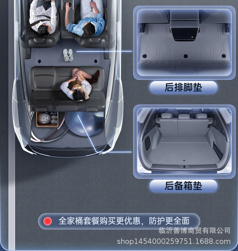 Suitable for 25 Xpeng G7 Trunk Mats, Fully Surrounded by Car Supplies and Modification Accessories, Special Trunk Mats