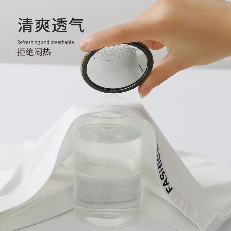 Pantalones interiores de hombre de alta calidad, pantalones cortos de ángulo plano de hombre, pantalones de hielo de cuatro ángulos, pantalones interiores de hombre