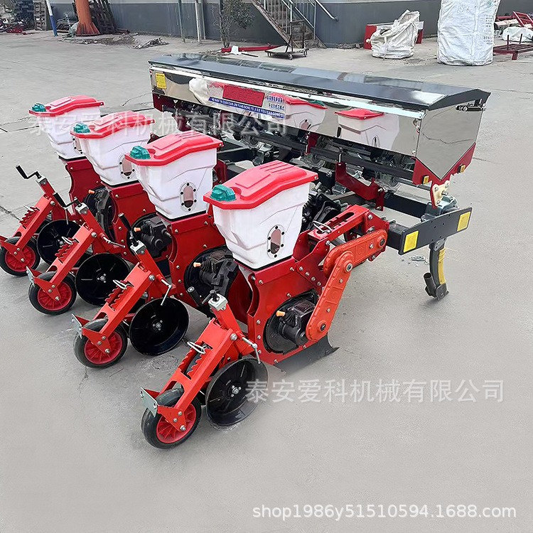四川绵阳悬浮款玉米大豆精播机春防型防拉弯腿子高梁向日葵点播机