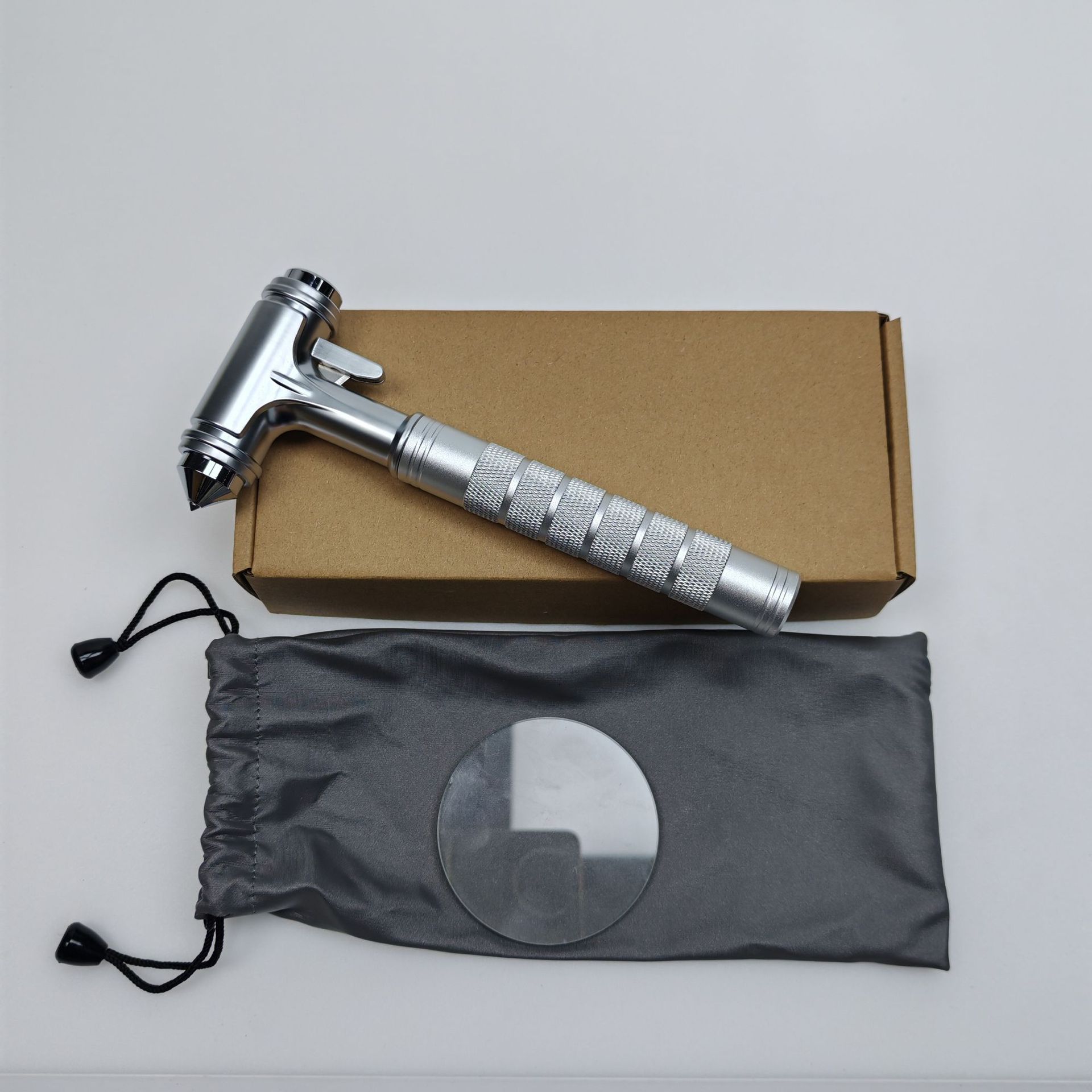 Qìchē – Car Safety Hammer Qəza çəkici - silver