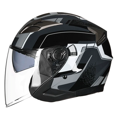 Helmet Women's Summer Four Seasons – Motosiklet kaskı (dəbilqə) - starlight-gray-m