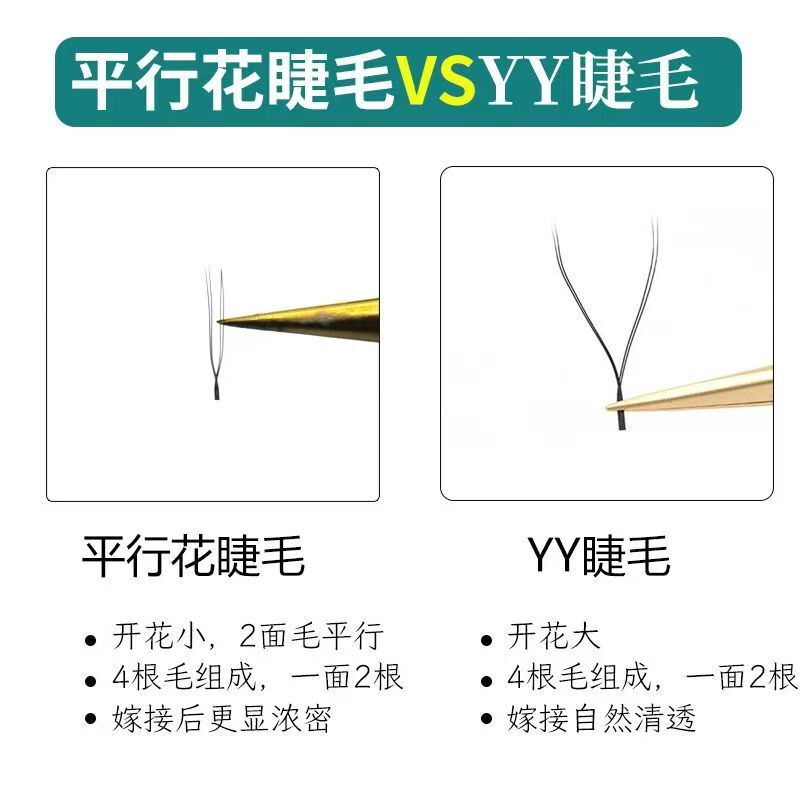 U型平行花v型小絨毛接ぎ木まつげ自然超柔らかいネット赤爆金美まつげ店専用|undefined