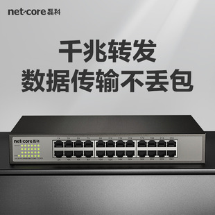 Leike S24G 24-port Gigabit switch rack network cable shunt can be installed on standard rack steel shell Enterprise