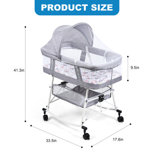Portable Bed-In-Bed Baby Infant Foldable Child Newborn Sleeping Bed Bionic Bb Baby Sleeping Bed Sleeping Bed