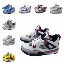 莆田厂家直销 AJ4 大学蓝白黑红蓝球鞋 乔4 轻便奥利奥男女跑步鞋