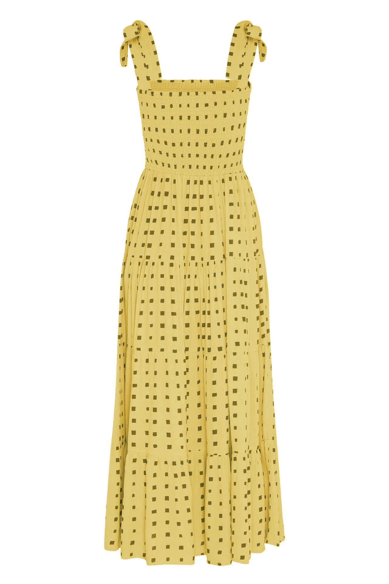 259g Weight Maxi Long Dress Dress Length Type Sleeveless Sleeve Length Regular Dress Dresses Type Regular Sleeve Sleeve Type Polyester Fabric Type High Waist Waist Line Daily Occasion Strap Neckline Regular Fit Fit Type Printing, Polka Dots Pattern Summer, Spring Season Women's Gender Elegant Style Wholesale Women's Elegant Printing Polka Dots Daily Strap Sleeveless Regular Dress 105