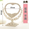 Large heart-shaped off-white [two-sided flat]