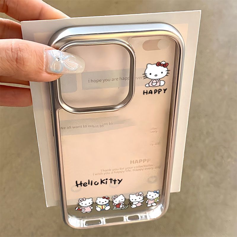 A Row of Katie Suitable for Apple 16 Mobile Phone Case Iphone14Promax/12/11 Soft 17Promax New 15