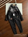 Dark Gray-stitched Black