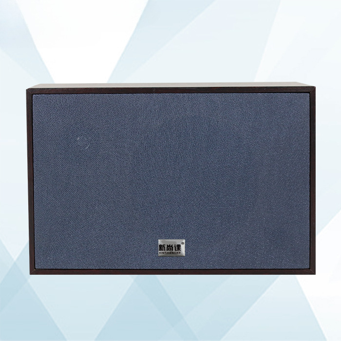 sala de aula Xinshang pared interior altavoz de sonido sala de aula radio pared tienda de música de fondo pared tipo altavoz de madera