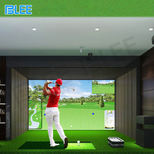 Indoor golf experience hall business simulation real interactive intelligent large -scale entertainment equipment sports fitness