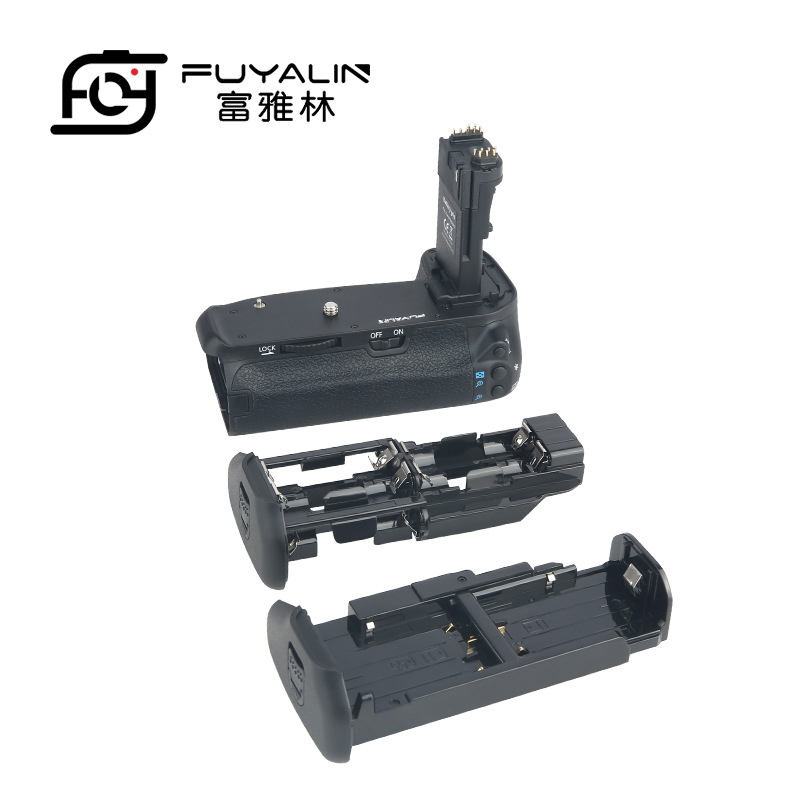 BG-E14 de mango SLR adecuado para Canon EOS 90D 80D 70D Cámara SLR Disparo vertical caja batería