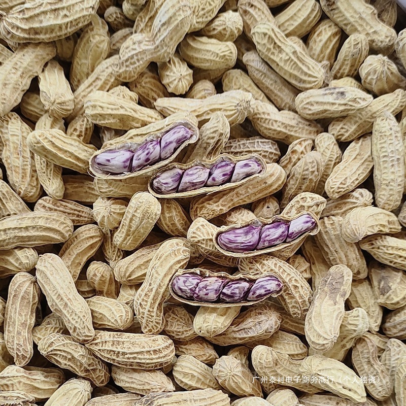 云南七彩咸干花生1斤独立包装/10斤散装批发休闲零食多彩五彩花生|undefined