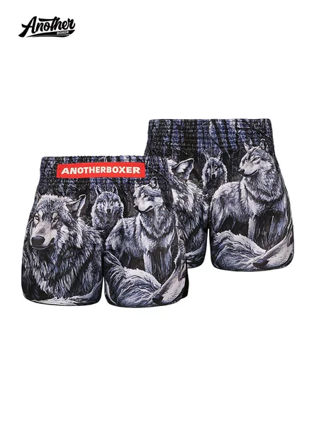 Anotherboxer New Style Muay Thai Ufc Fighting Sanda Wolfpack Boxing Shorts Unisex Shorts Boxing Pants