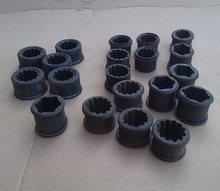 QSQJ井用潜水泵橡胶轴承 水泵配件橡胶套 不锈钢潜水深井泵 轴套