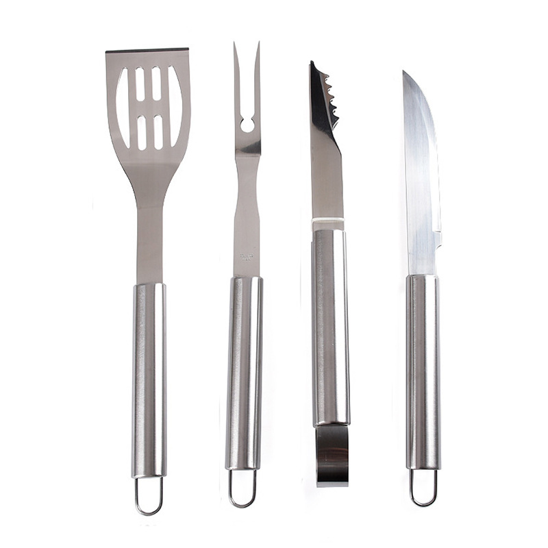 Set stainless steel, 4 piece set