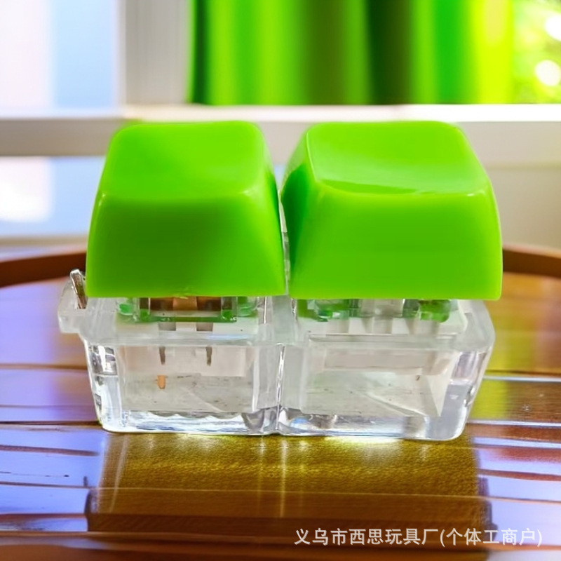 减压按键捏捏乐小挂件超解压发泄试轴器按压清脆有声1健2键3键4键|undefined