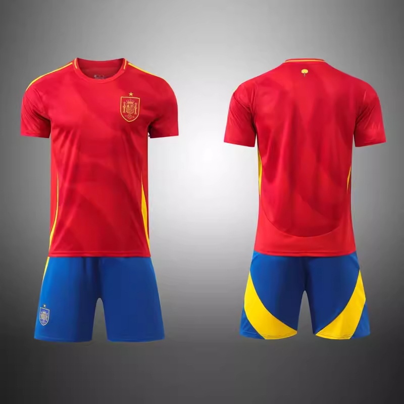 24 traje rojo español sin estampar