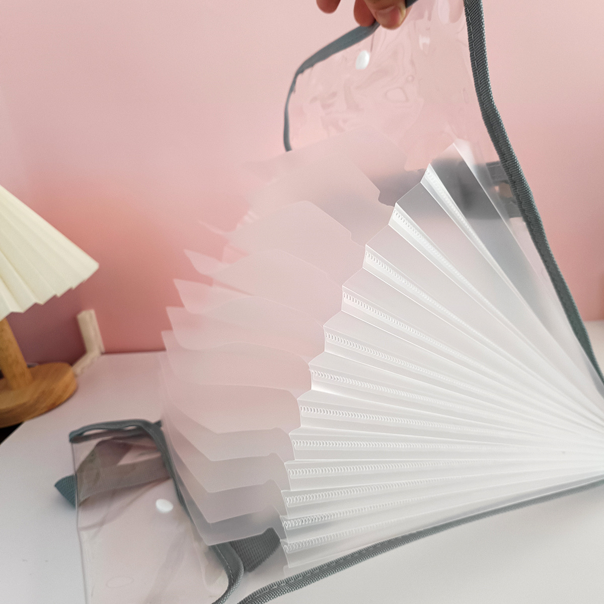 Mayorista A4 bolsas de papel de prueba portátiles verticales 13 capas bolsas de clasificación de sujetos de gran capacidad carpetas de bolsa de órgano de PVC