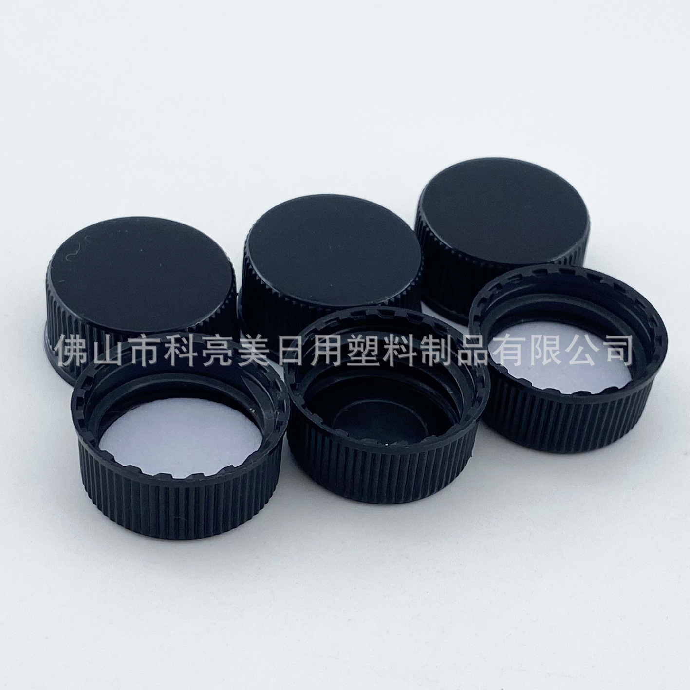 工厂畅销的20牙条纹400旋盖护肤品塑料品20牙通用盖