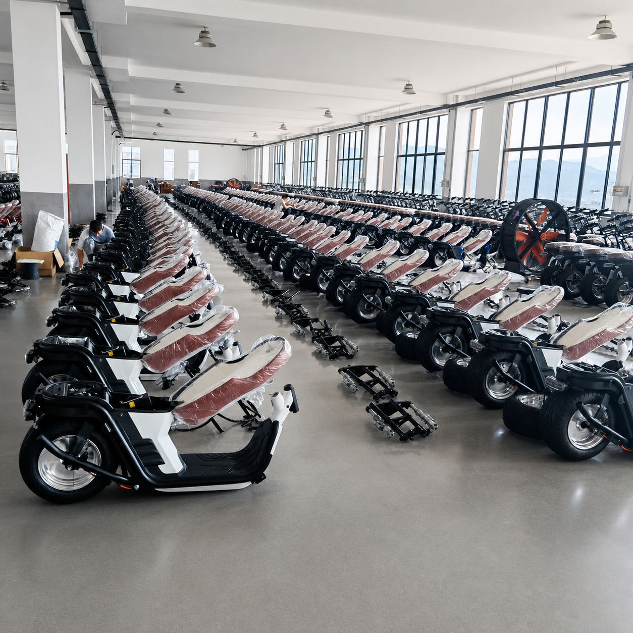 Brazil Harley Citycoco large wheel wide tire electric vehicle adult electric bicycle electric motorcycle battery vehicle manufacturer