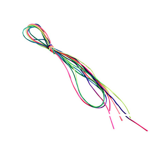 Hair tie colorful ribbon child's braided ribbon hip-hop trendsetter seven-color dirty braid hair ribbon retro hair tie ribbon for women