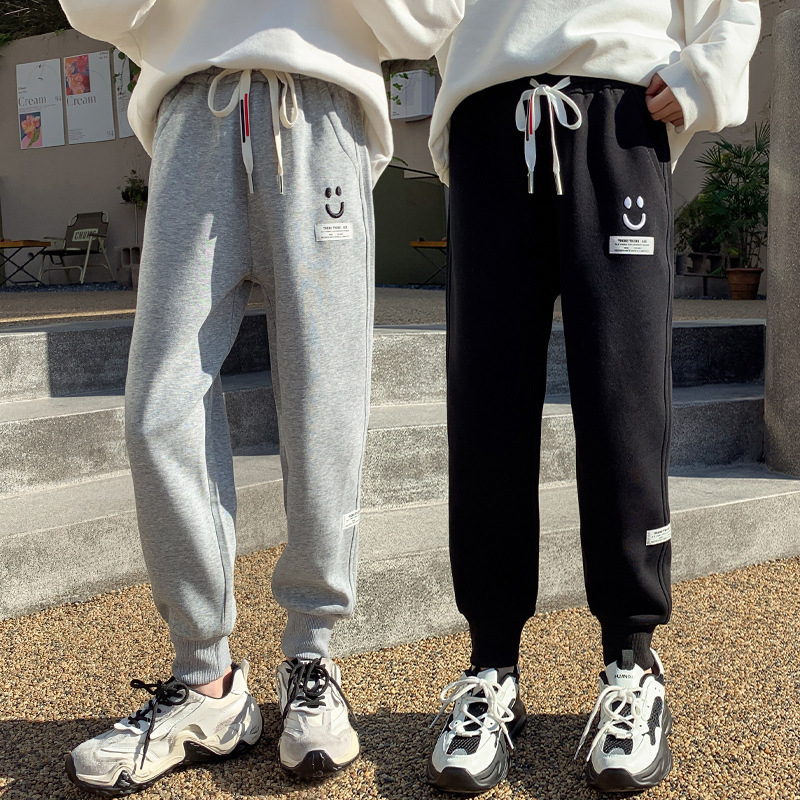 (2개) 소녀 스포츠 바지 가을 2024 새로운 어린이 봄과 가을 느슨한 운동복 큰 어린이 캐주얼 바지 소녀