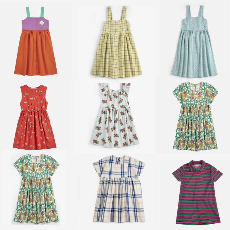 Children's Dress 2026 Spring New Bc Printed Series Dress Children's Dress 2026 Spring New Bc Printed Series Dress