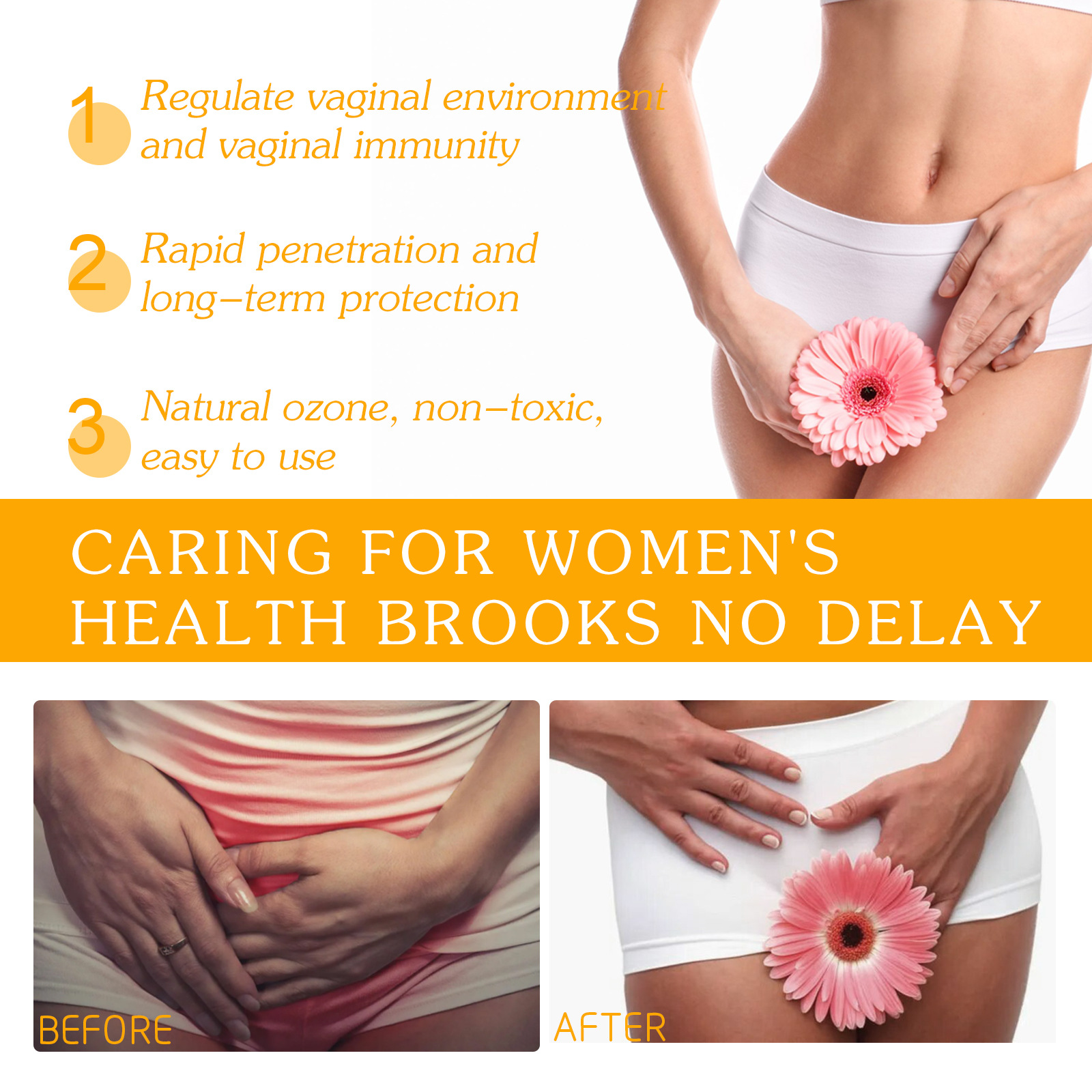 EELHOE Damen-Duschgel reinigt, erfrischt private Körperteile, kontrolliert Öl, spendet langanhaltend Feuchtigkeit, speichert_voghion.com