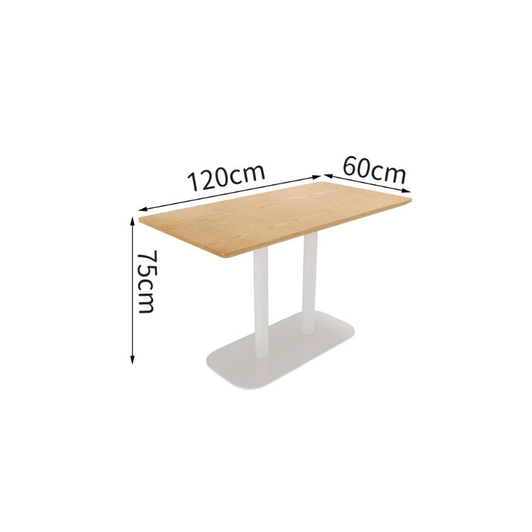 Juego de Mesa y Sillas para Comedor de Madera Maciza para Restaurante